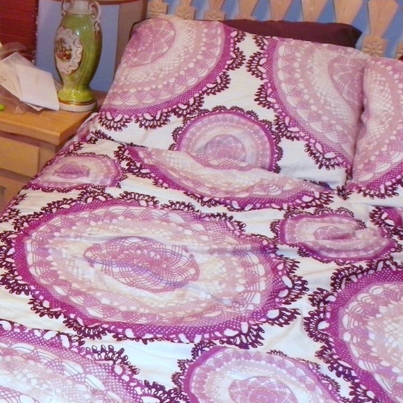 Ikea Bedding Medallion Fullqueen Duvet Cover Set Poshmark